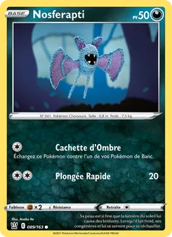 Carte Nosferapti 89/163 – Styles de combat