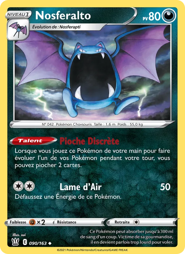 Carte Nosferalto 90/163 – Styles de Combat