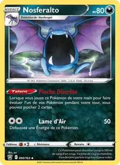 Carte Nosferalto 90/163 – Styles de combat