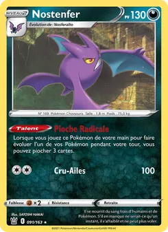 Carte Nostenfer 91/163 – Styles de combat