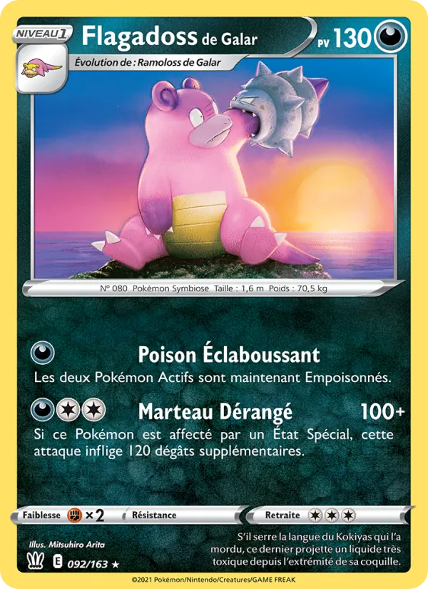 Carte Flagadoss de Galar 92/163 – Styles de Combat