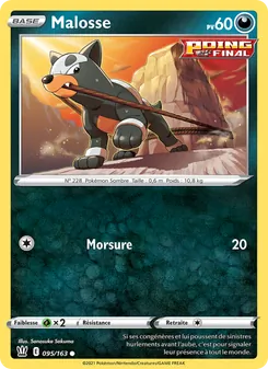 Carte Malosse 95/163 – Styles de combat