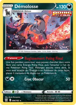 Carte Démolosse 96/163 – Styles de combat