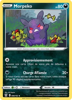 Carte Morpeko 98/163 – Styles de Combat