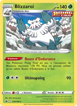 Carte Blizzaroi 10/198 – Règne de Glace