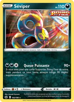 Carte Séviper 102/198 – Règne de Glace