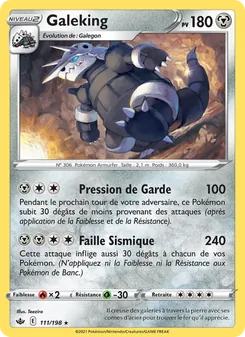 Carte Galeking 111/198 – Règne de Glace