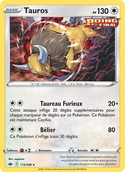 Carte Tauros 115/198 – Règne de Glace