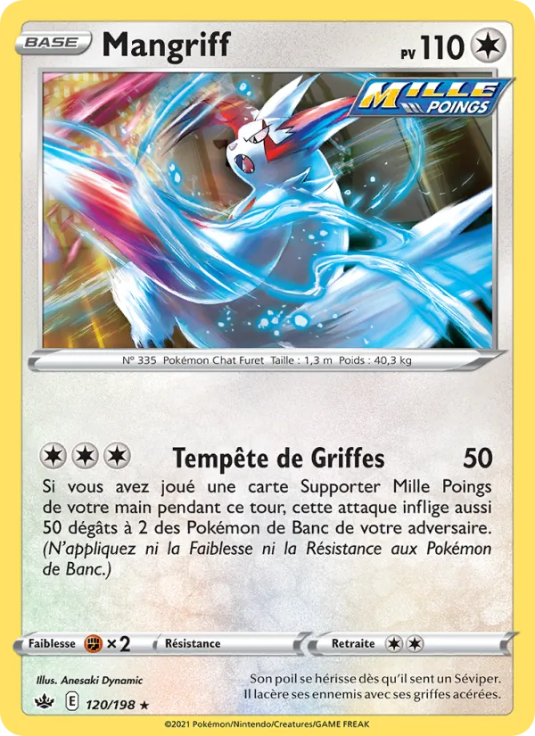 Carte Mangriff 120/198 – Règne de Glace