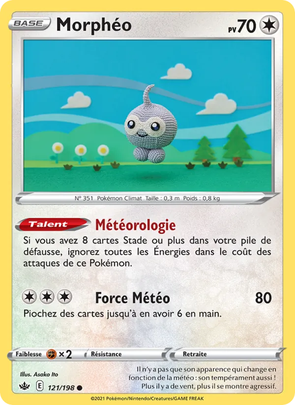 Carte Morphéo 121/198 – Règne de Glace