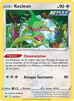 Carte Kecleon 122/198 – Règne de Glace