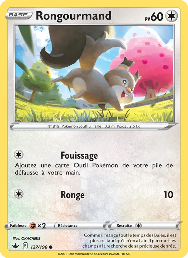 Carte Rongourmand 127/198 – Règne de Glace