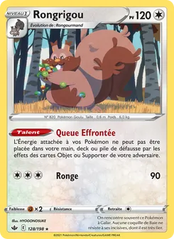Carte Rongrigou 128/198 – Règne de Glace