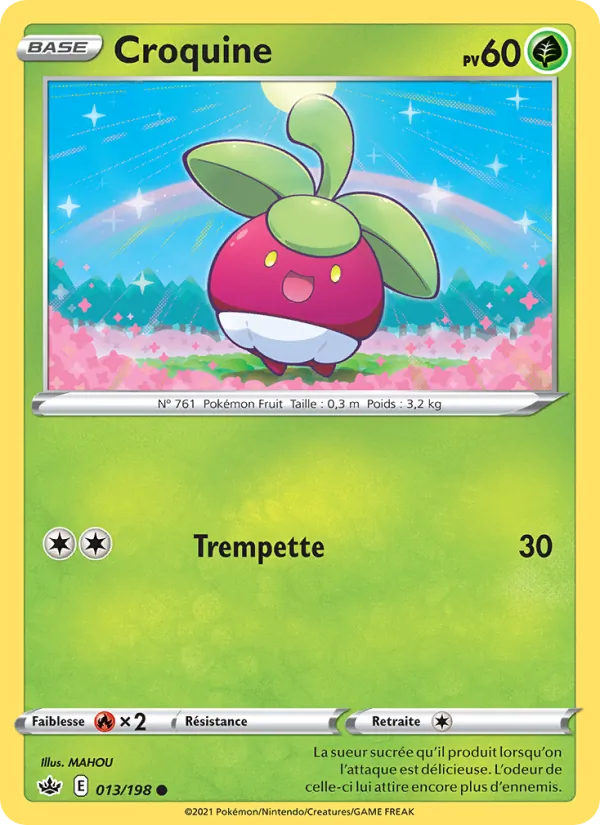 Carte Croquine 13/198 – Règne de Glace