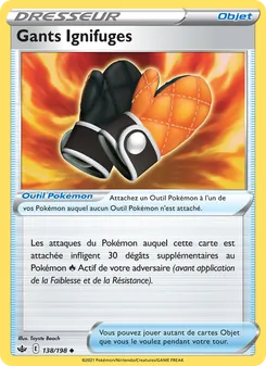 Carte Gants Ignifuges 138/198 – Règne de Glace