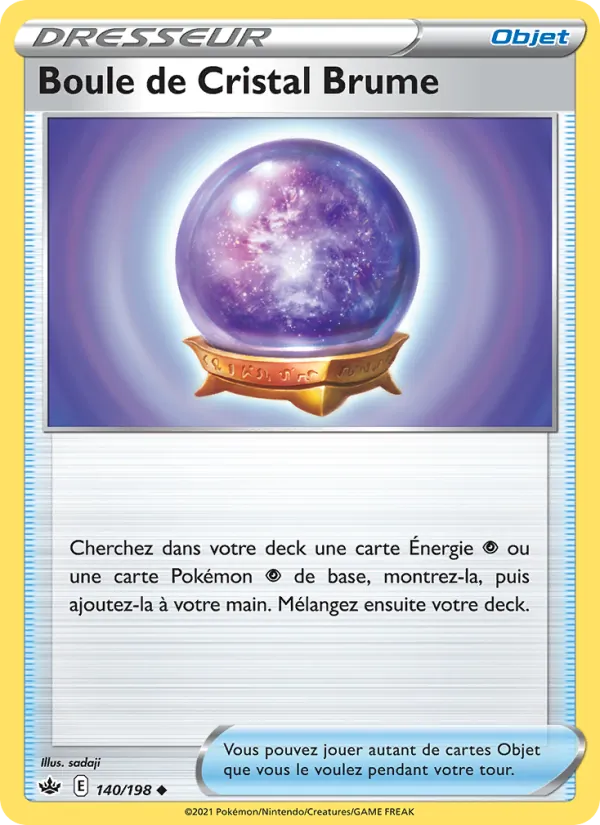 Carte Boule de Cristal Brume 140/198 – Règne de Glace