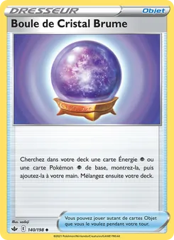 Carte Boule de Cristal Brume 140/198 – Règne de Glace
