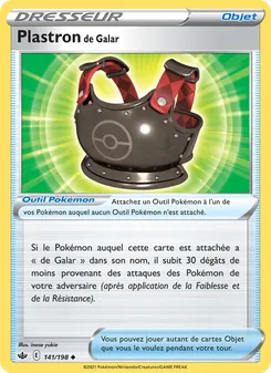 Carte Plastron de Galar 141/198 – Règne de Glace