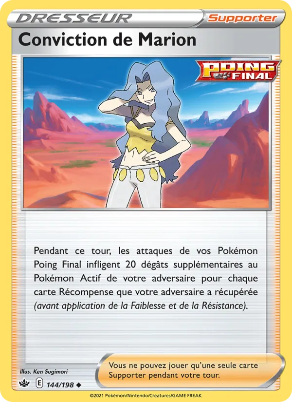 Carte Conviction de Marion 144/198 – Règne de Glace