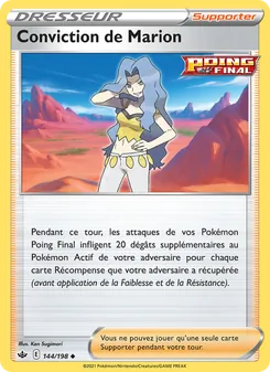 Carte Conviction de Marion 144/198 – Règne de Glace