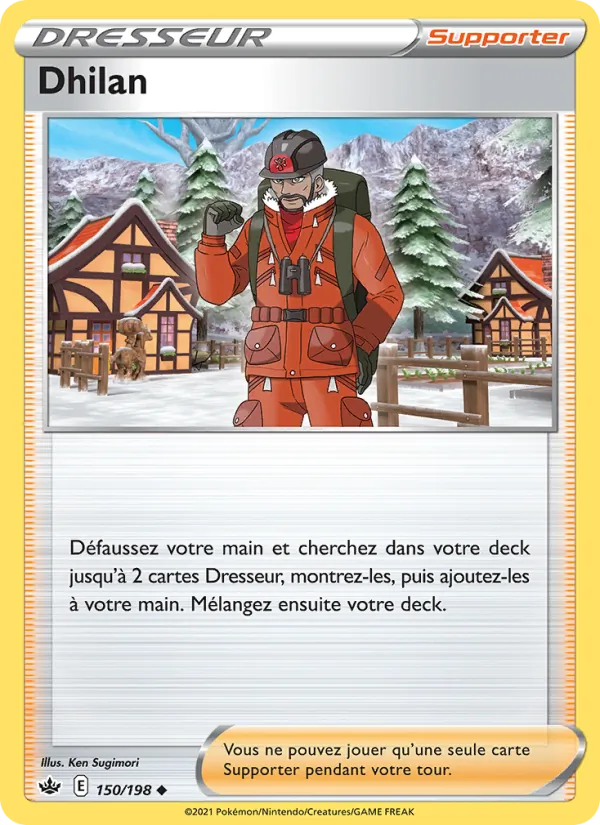 Carte Dhilan 150/198 – Règne de Glace