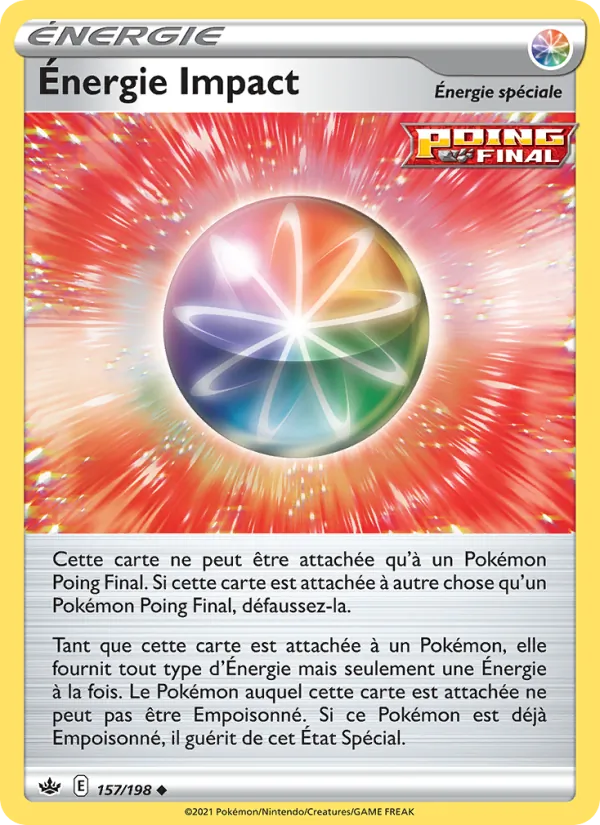 Carte Énergie Impact 157/198 – Règne de Glace