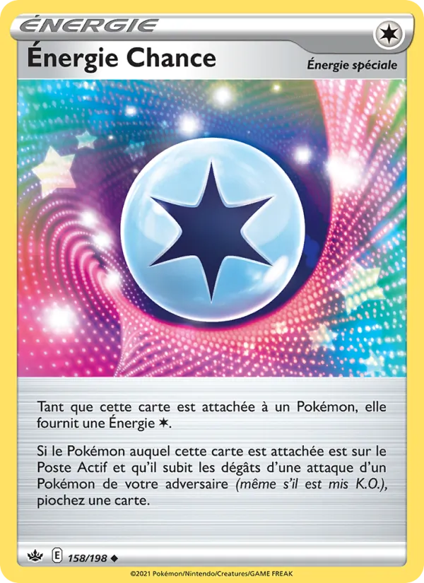 Carte Énergie Chance 158/198 – Règne de Glace