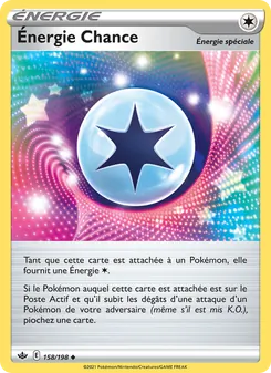 Carte Énergie Chance 158/198 – Règne de Glace