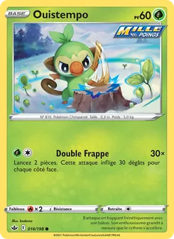 Carte Ouistempo 16/198 – Règne de Glace