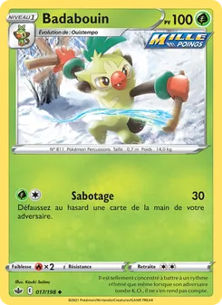 Carte Badabouin 17/198 – Règne de Glace
