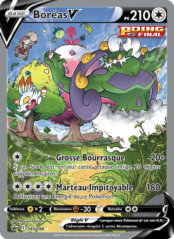 Carte Boréas V 185/198 – Règne de Glace