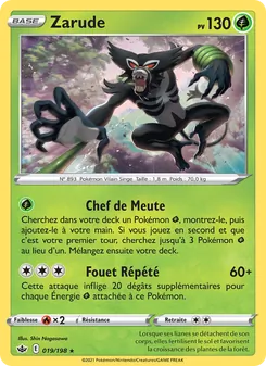 Carte Zarude 19/198 – Règne de Glace