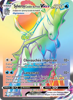 Carte Sylveroy Cavalier du Froid VMAX 202/198 – Règne de Glace