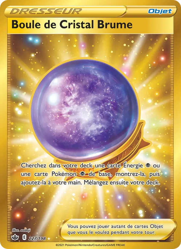 Carte Boule de Cristal Brume 227/198 – Règne de Glace