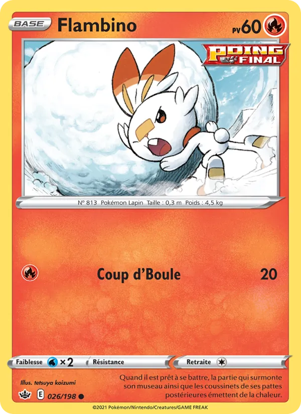 Carte Flambino 26/198 – Règne de Glace