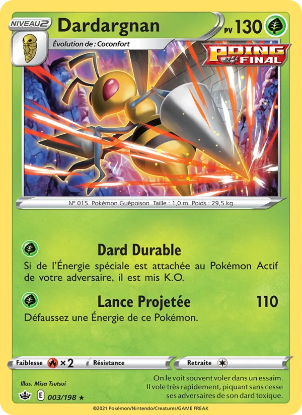 Carte Dardargnan 3/198 – Règne de Glace