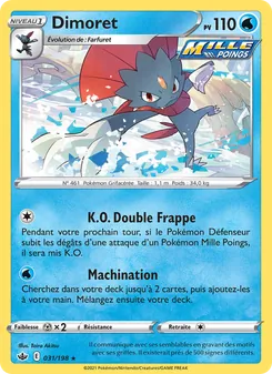 Carte Dimoret 31/198 – Règne de Glace