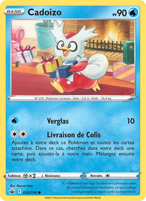 Carte Cadoizo 32/198 – Règne de Glace