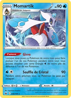 Carte Momartik 36/198 – Règne de Glace