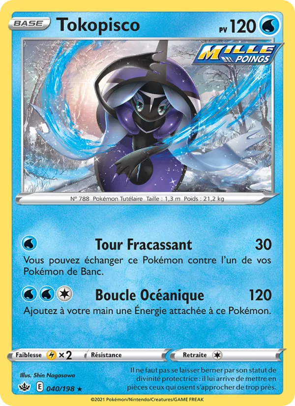 Carte Tokopisco 40/198 – Règne de Glace