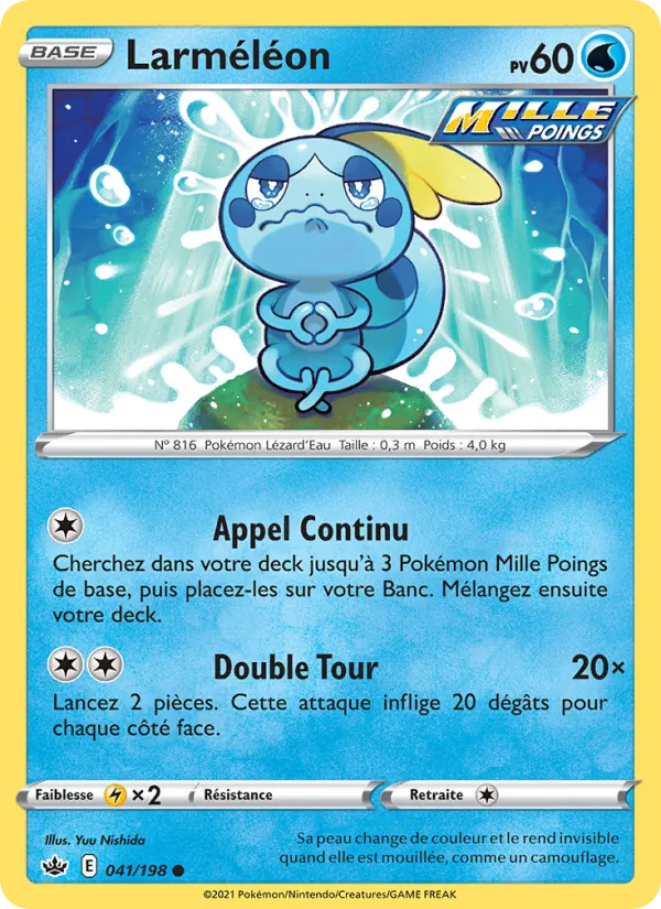 Carte Larméléon 41/198 – Règne de Glace