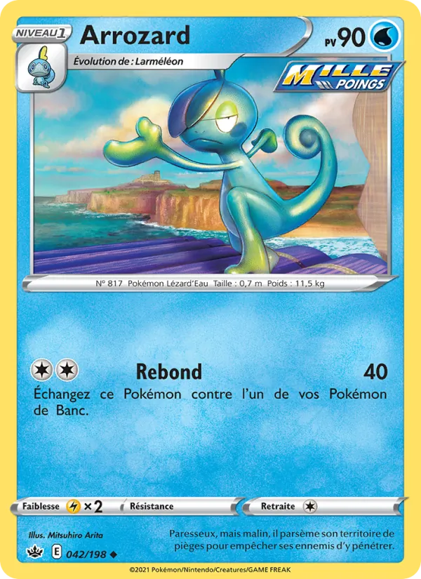 Carte Arrozard 42/198 – Règne de Glace