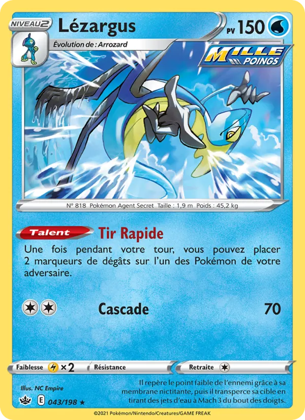 Carte Lézargus 43/198 – Règne de Glace