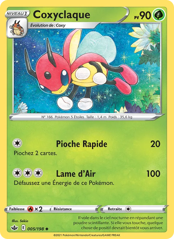 Carte Coxyclaque 5/198 – Règne de Glace