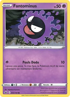 Carte Fantominus 55/198 – Règne de Glace