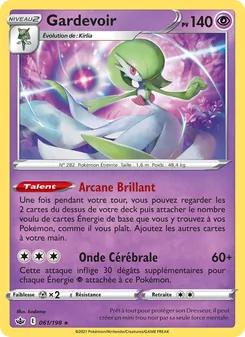Carte Gardevoir 61/198 – Règne de Glace