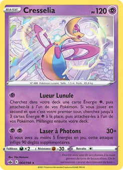 Carte Cresselia 64/198 – Règne de Glace