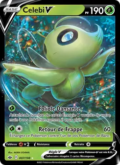 Carte Celebi V 7/198 – Règne de Glace
