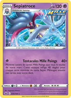 Carte Sepiatroce 70/198 – Règne de Glace