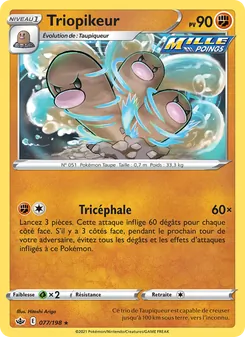 Carte Triopikeur 77/198 – Règne de Glace